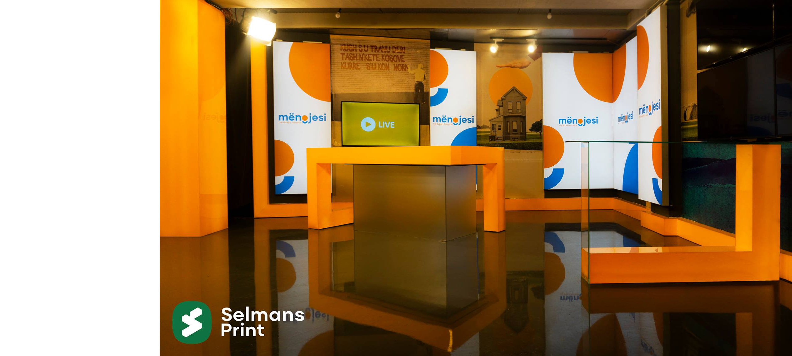 Selmans Network kujdeset për ambientet e televizionit Kanal10